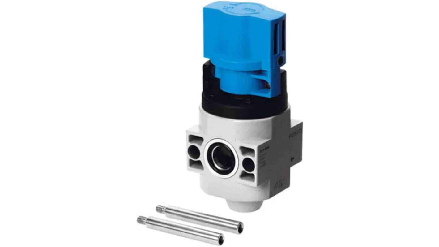 Festo Manual 3/2 Bistable Pneumatic Manual Control Valve HE Series, G 1/8, 1/8in, 170681