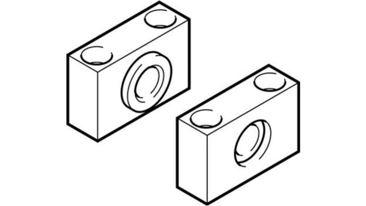 Cojinete de muñón Festo LNZG-32, For Use With Cilindros con soporte de muñón DNGZS