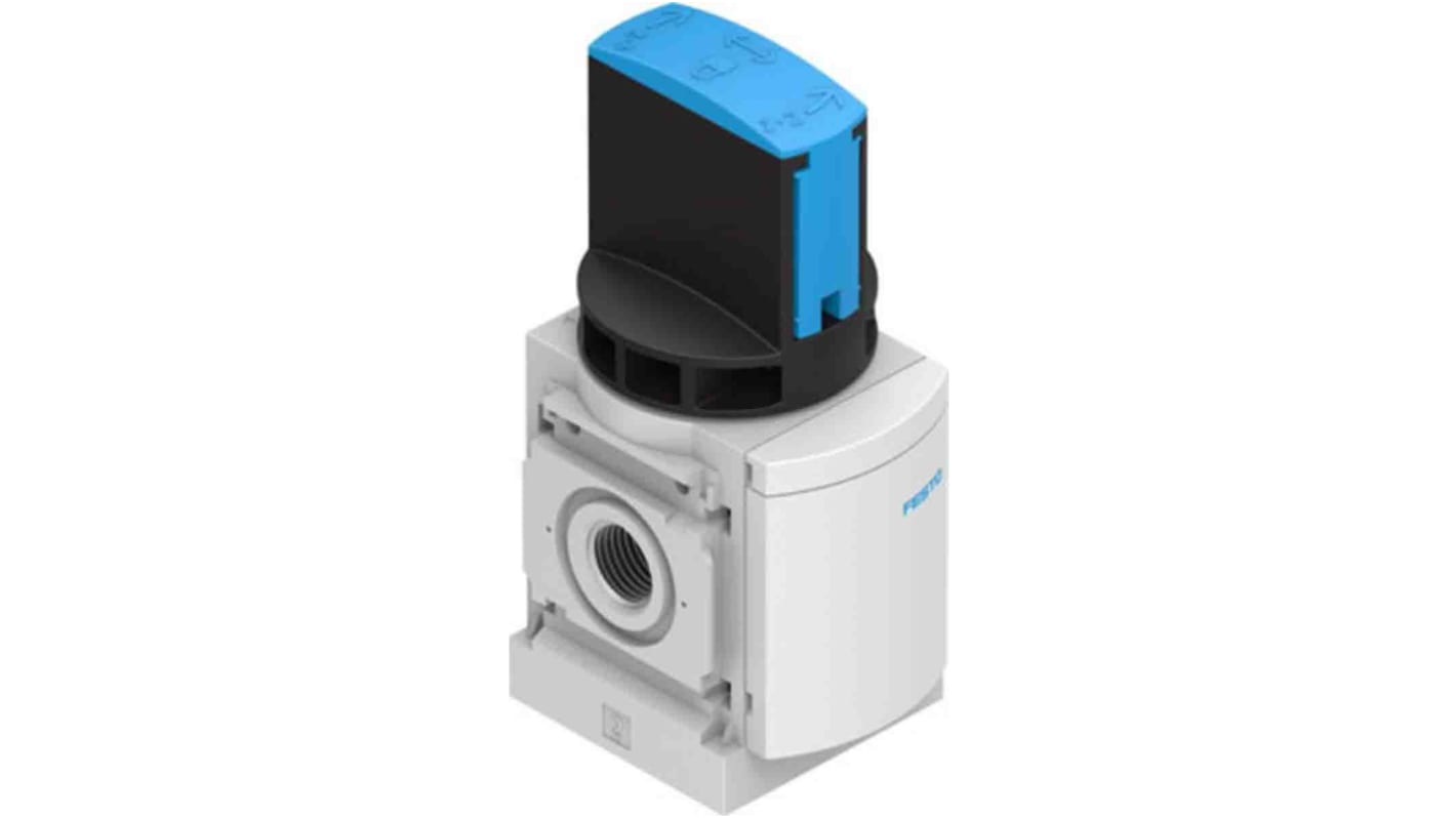 Festo 3/2 Bistable Pneumatic Manual Control Valve MS Series, G 1/2, 1/2, 541270