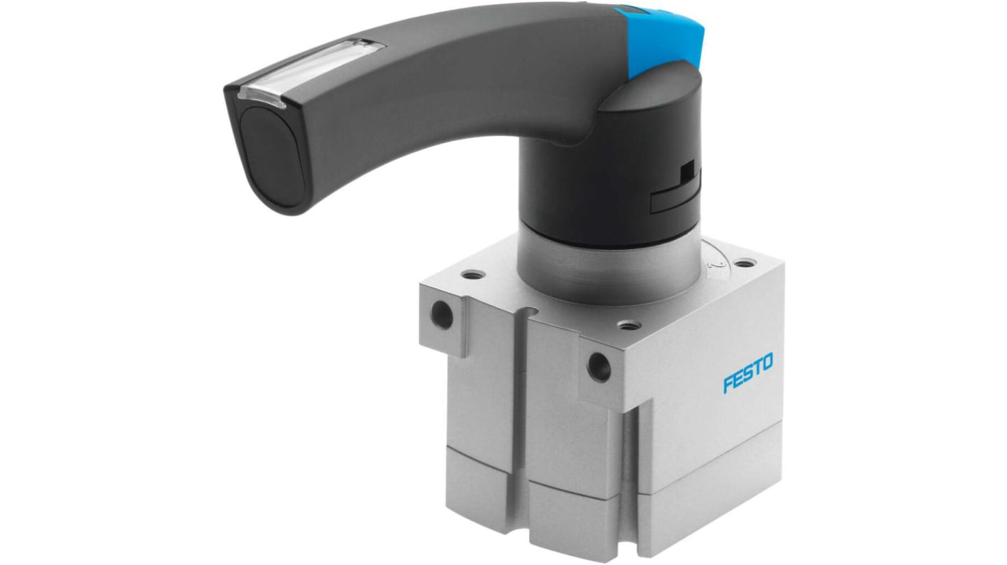 Valvola pneumatica a controllo manuale Festo, 4/3 Closed, con Manuale, G 1/8