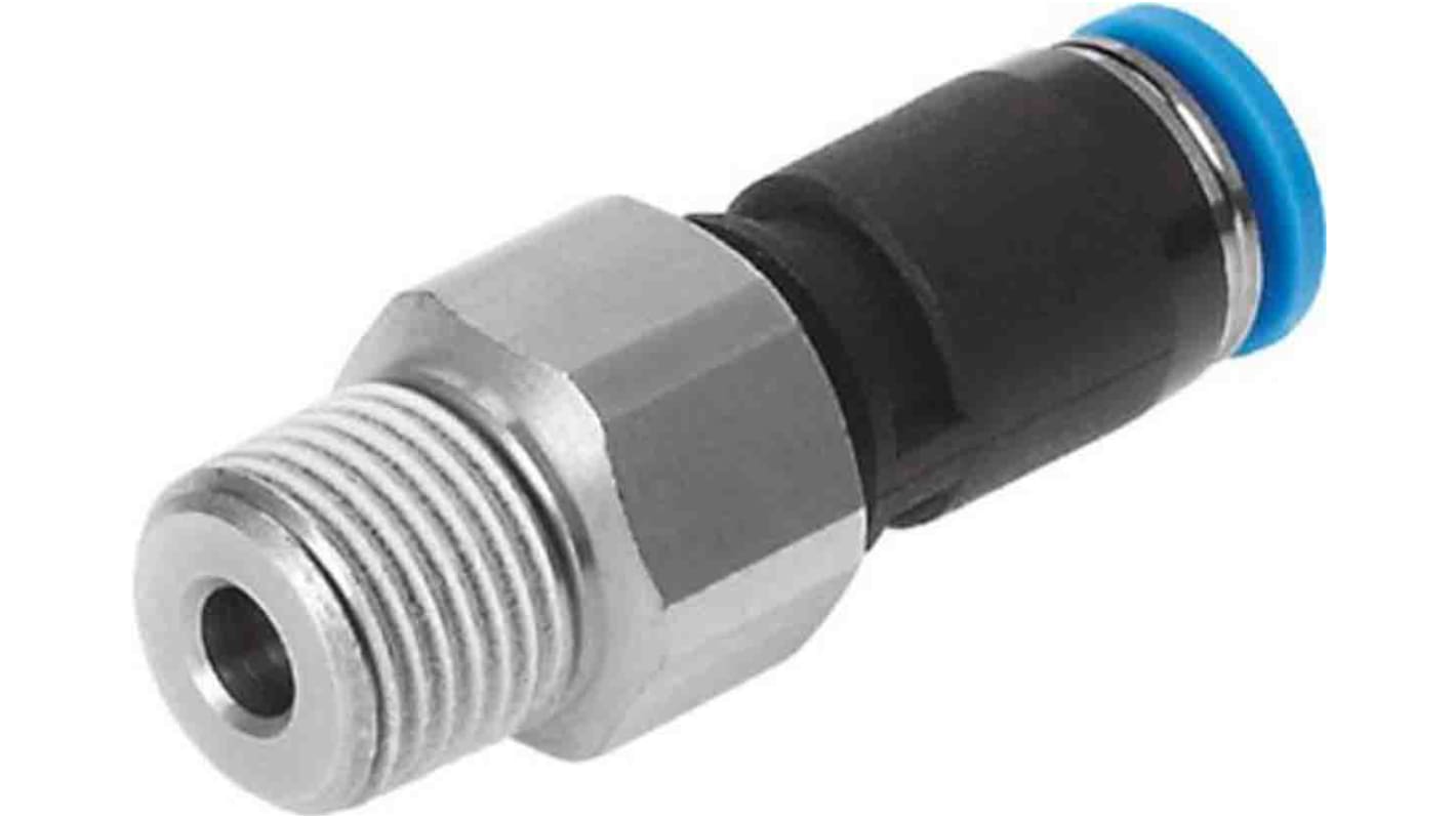 Festo 气动旋转接头, R 1/2 外螺纹接口, PBT制, QSR系列