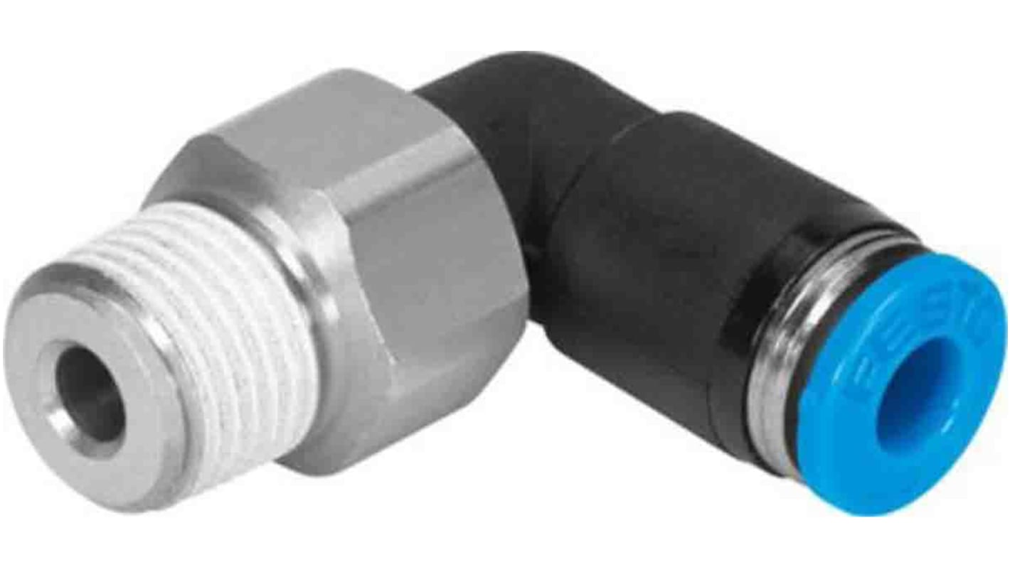 Festo QSRL PBT Pneumatic Rotary Union, R 3/8 Male, Push In 12 mm