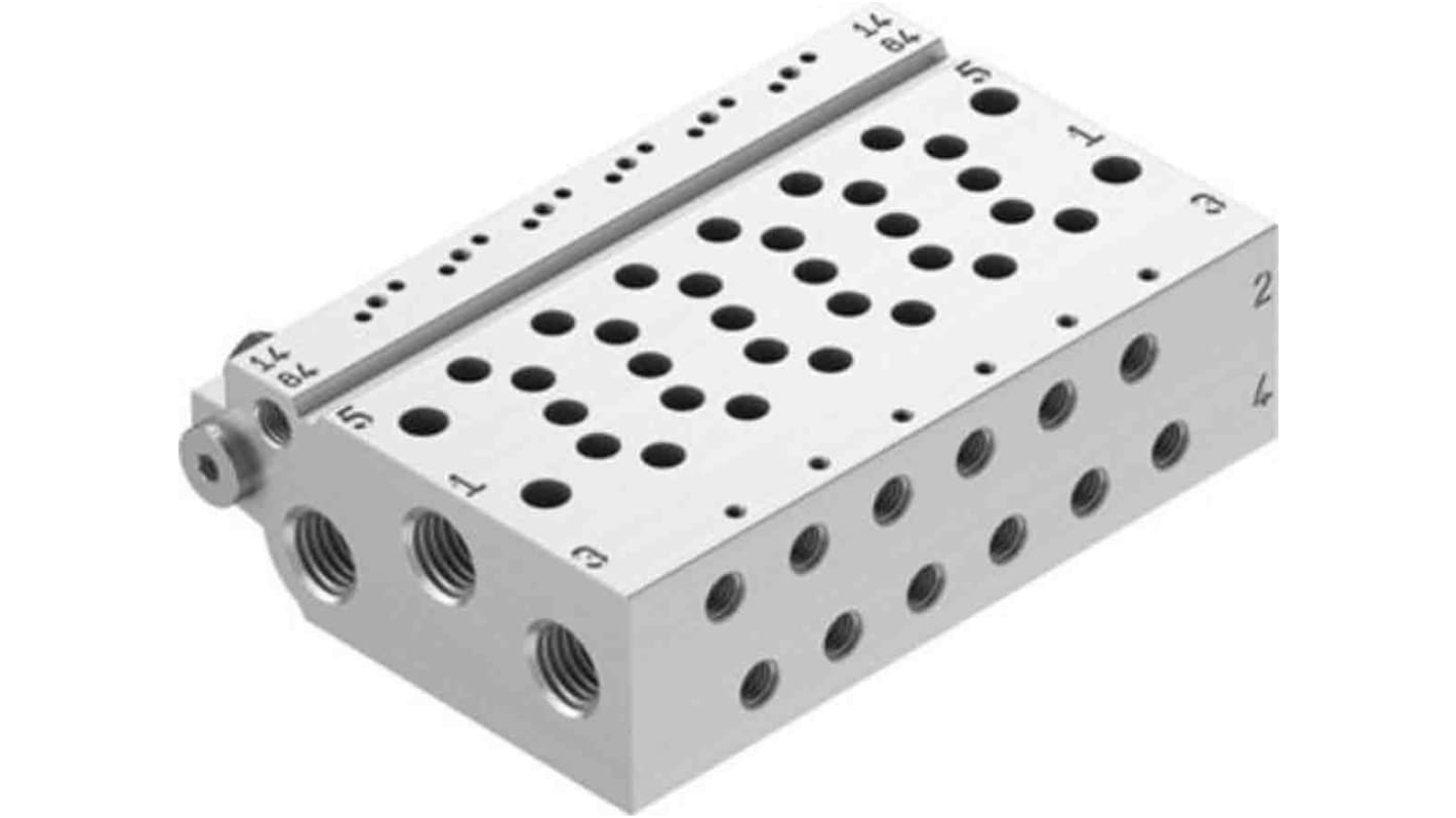 Festo VABM series 16 station G 1/8, Metric M5 Manifold, 566585