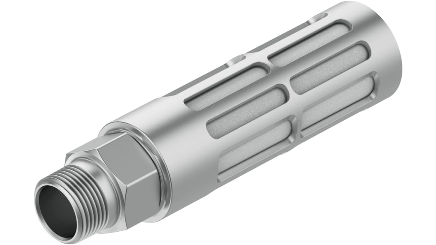 Festo U PE 10bar Pneumatic Silencer, Threaded, G 3/4 Male