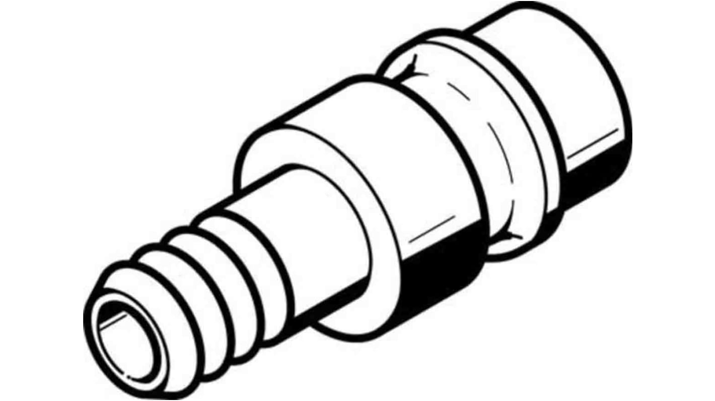 Festo Male Pneumatic Quick Connect Coupling, 7mm Hose Barb
