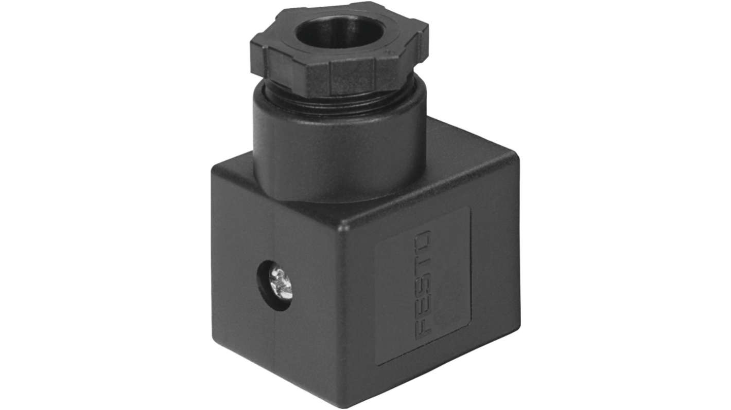 Festo MSSD Angled plug socket, 250 V dc, 300 V ac Voltage