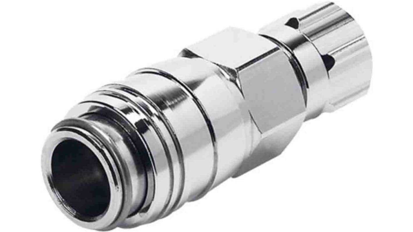 Festo Brass Female Pneumatic Quick Connect Coupling, Nut