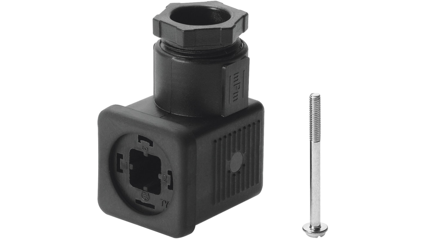 Festo MSSD アングルプラグソケット, IP65
