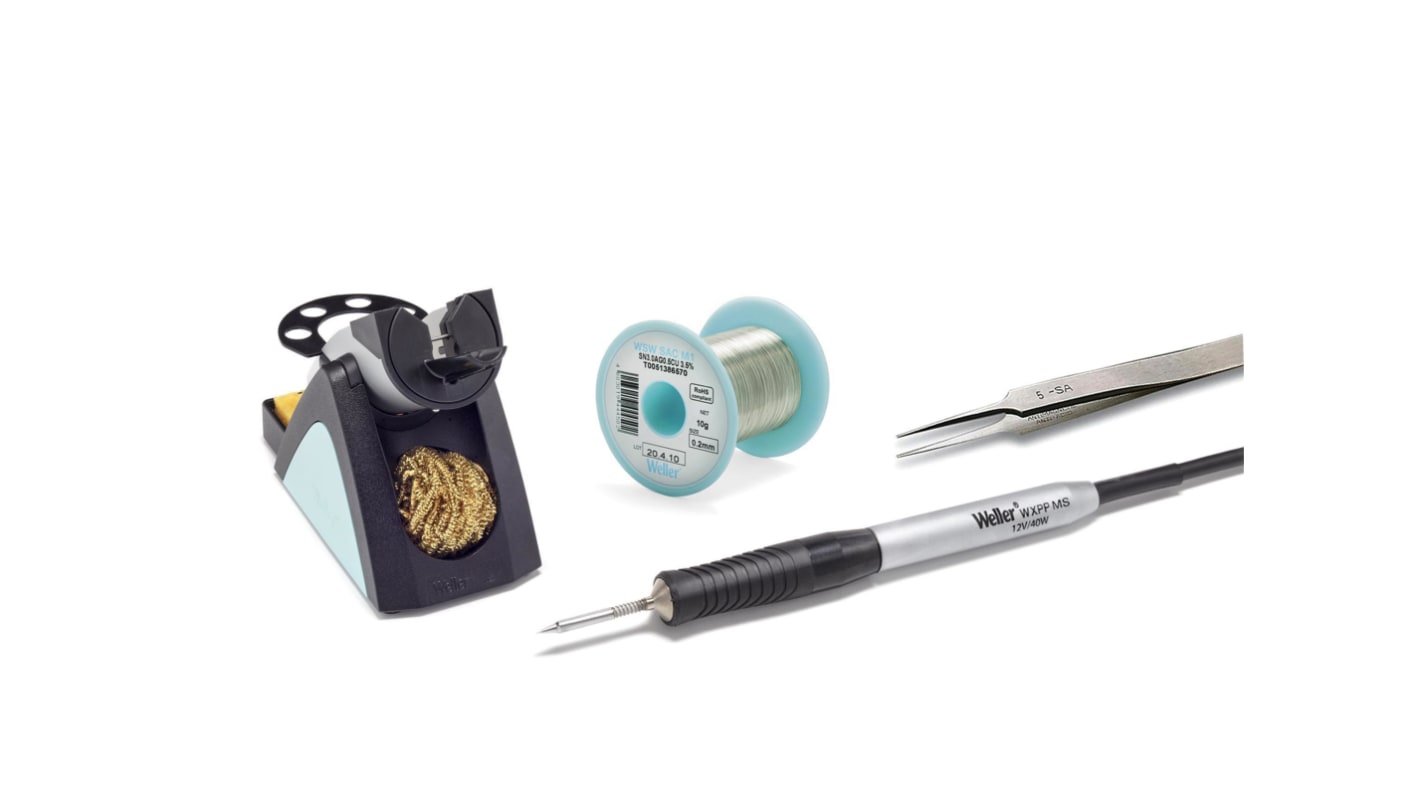 Weller Electric Pico Soldering Iron Set, 12V, 40W, for use with WX Stations