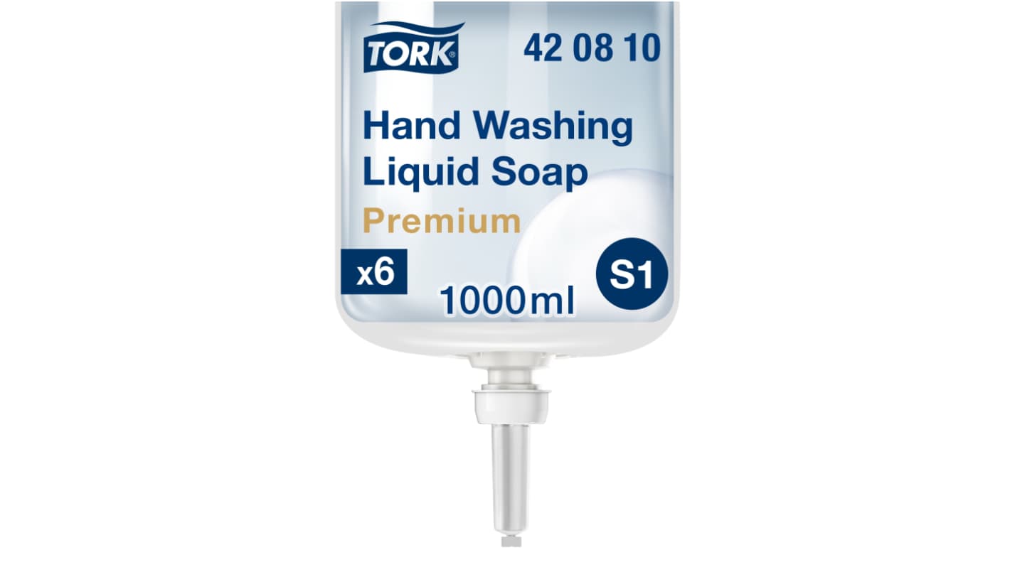 Tork Unscented Premium Hand Cleaner & Soap Dermatologically Tested - 1 L Bottle