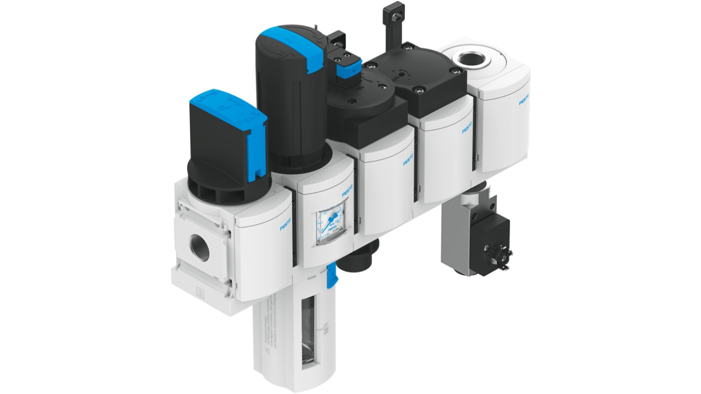 Festo MS Filter Regulator, 40μm, G 1/4, Automatic, 12 bar, 542299