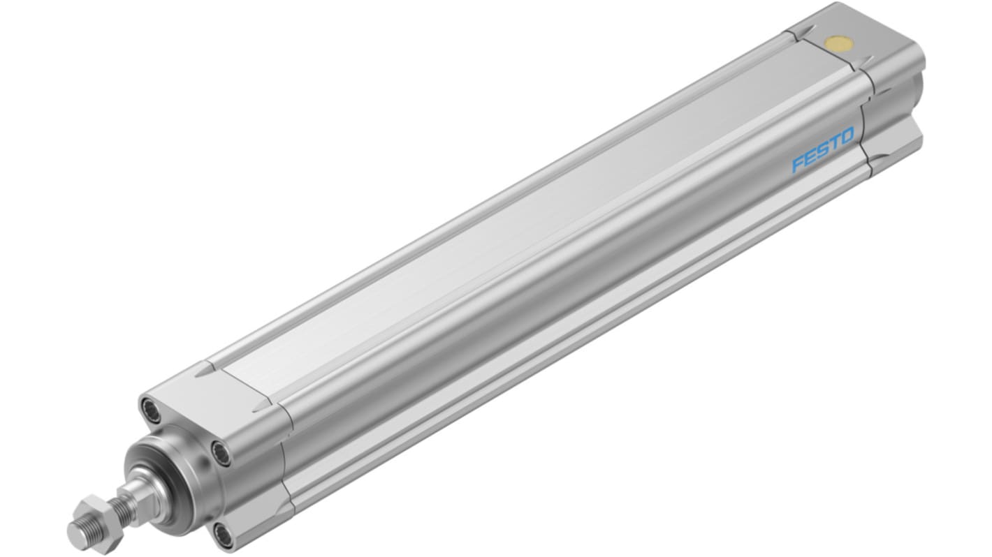 Festo Rod Linear Actuator, 100mm, 100kg, 1110mm/s, 8022565