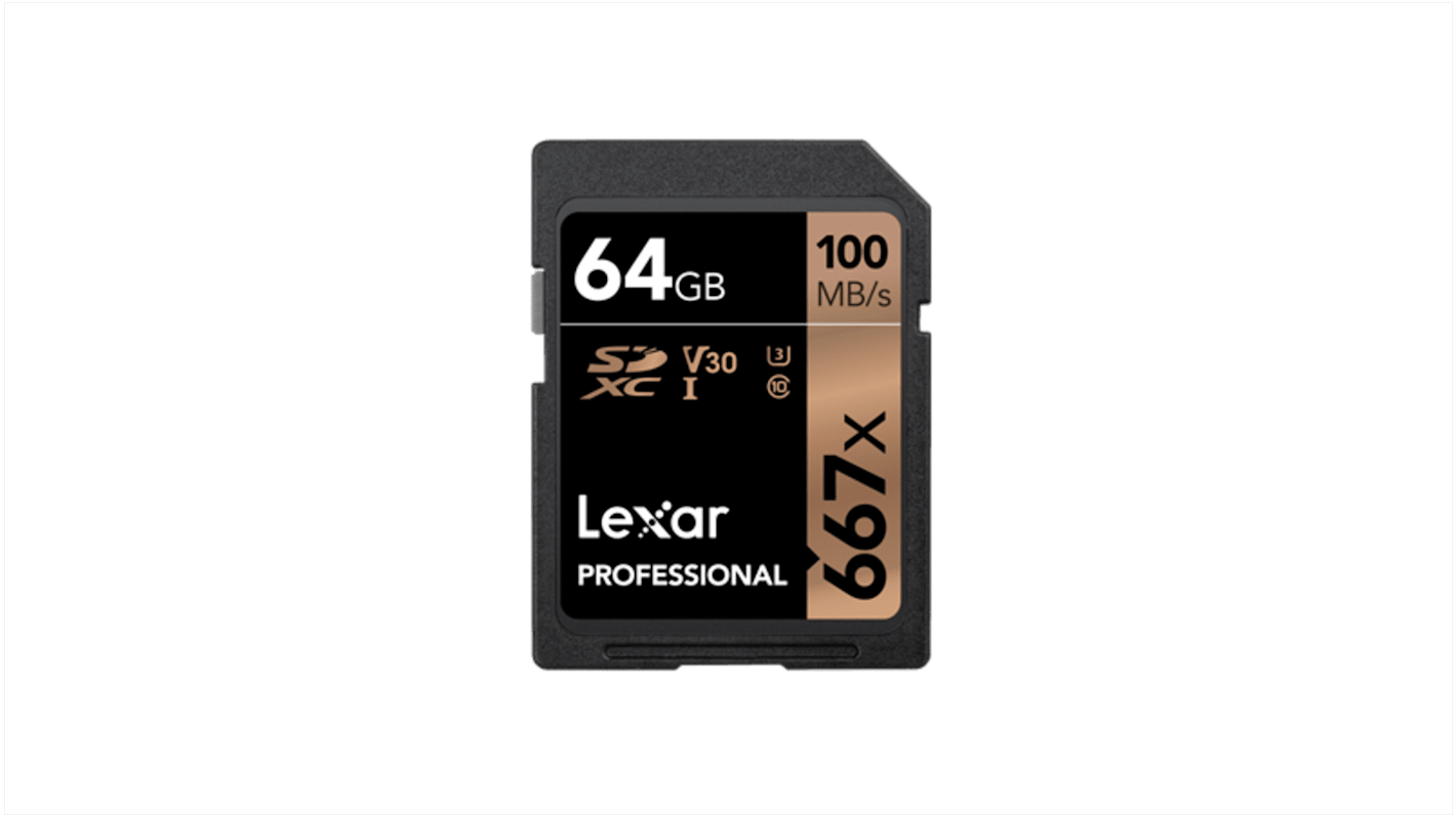 Lexar SDカードSD,容量：64 GB MLCLSD0667064G-BNNNG