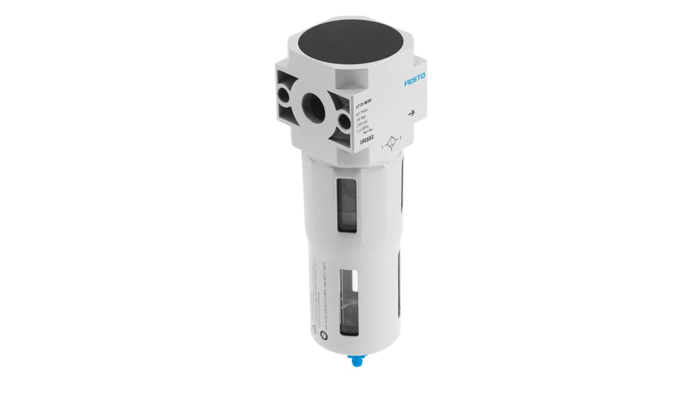 Festo D series 40μm Pneumatic Filter with Automatic drain