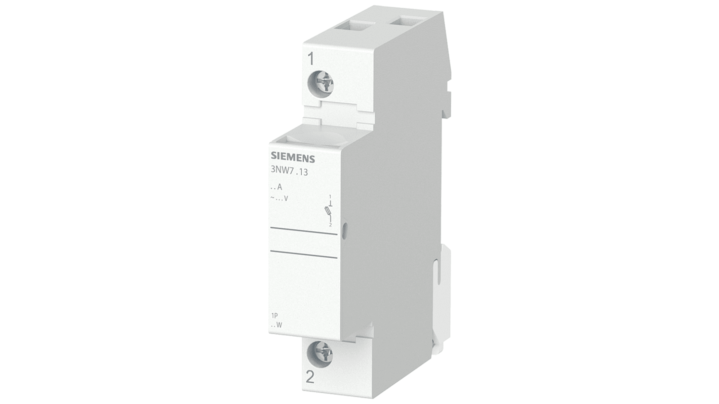 Siemens 32A Rail Mount Fuse Holder for 10 x 38mm Fuse, 1P, 690V ac