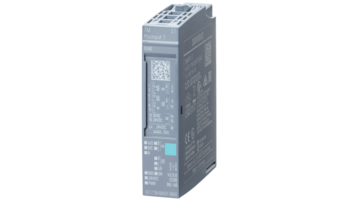 シーメンス PLC拡張モジュール 6ES7138-6BA01-0BA0 PLC拡張モジュール ET 200S用