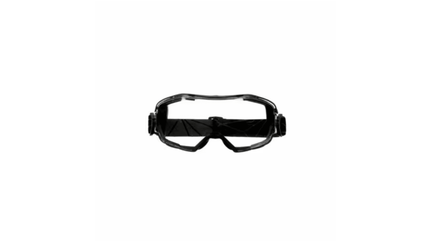 3M GoggleGear Anti-Mist UV Safety Goggles, Clear PC Lens