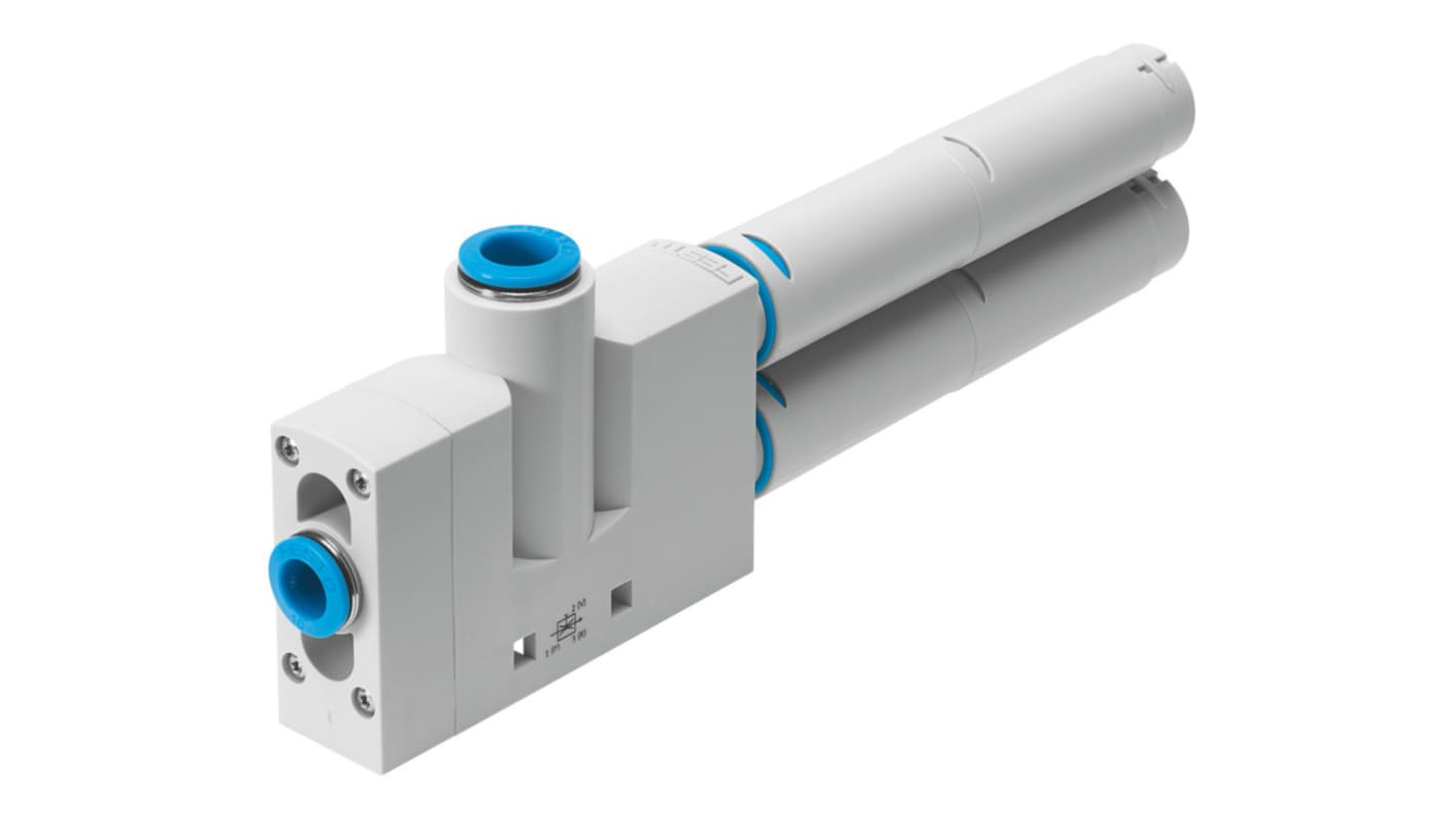 Festo Vacuum Pump, 3mm nozzle , 3.7bar 186L/min, VN series