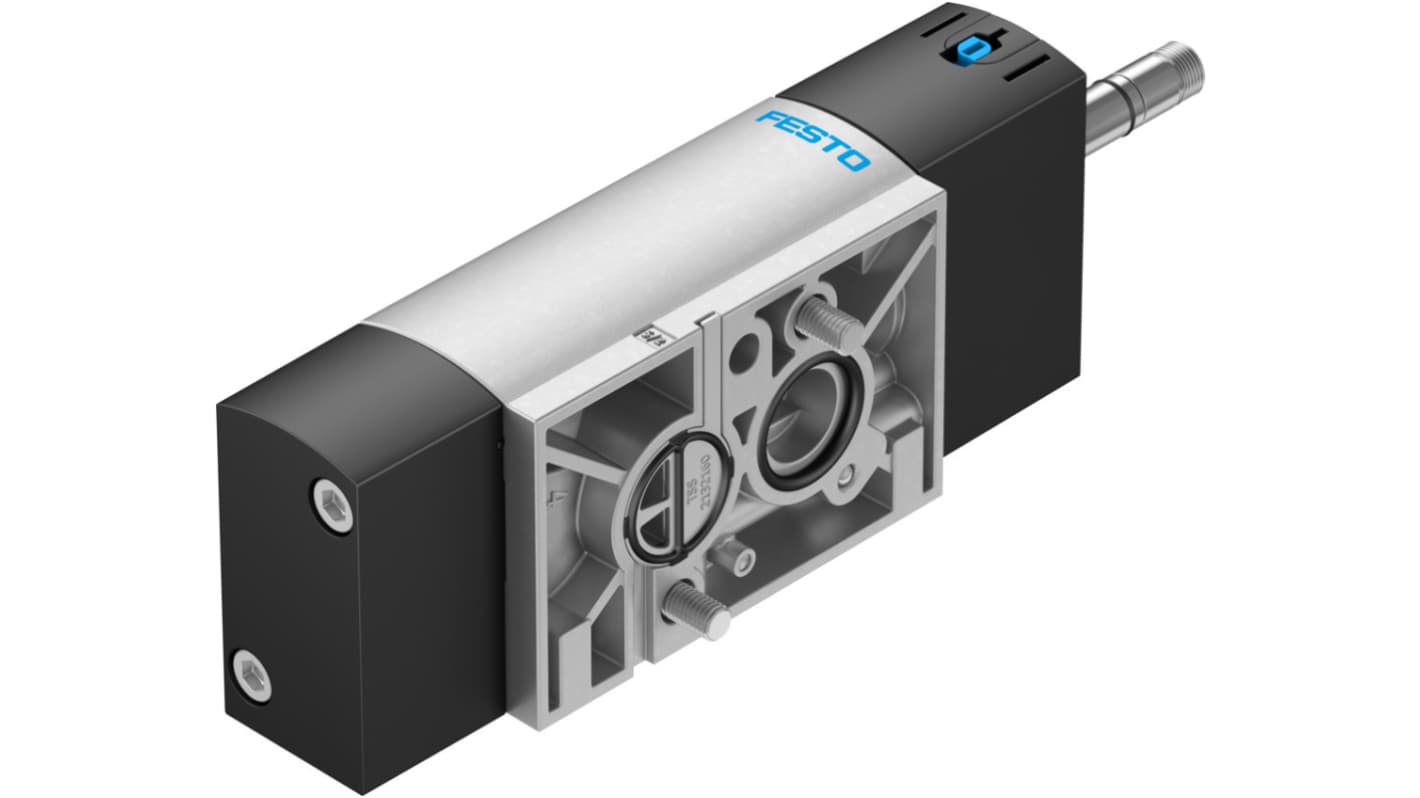 Festo 5/2 or 3/2 convertible Solenoid Valve - Electrical NPT 1/4 VSNC Series, 577272