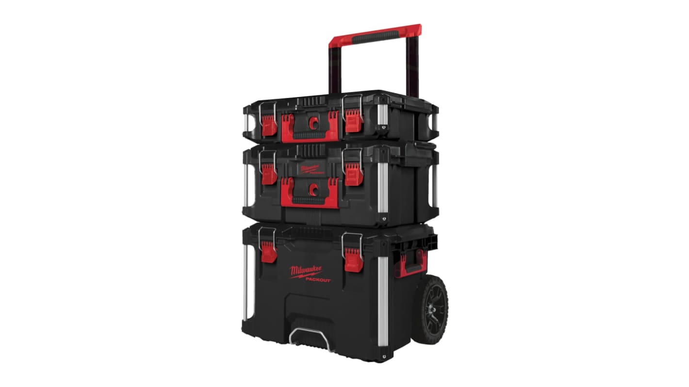 Milwaukee PackOut Modular Storage 3 drawers  Tool Box, 560 x 410 x 940mm