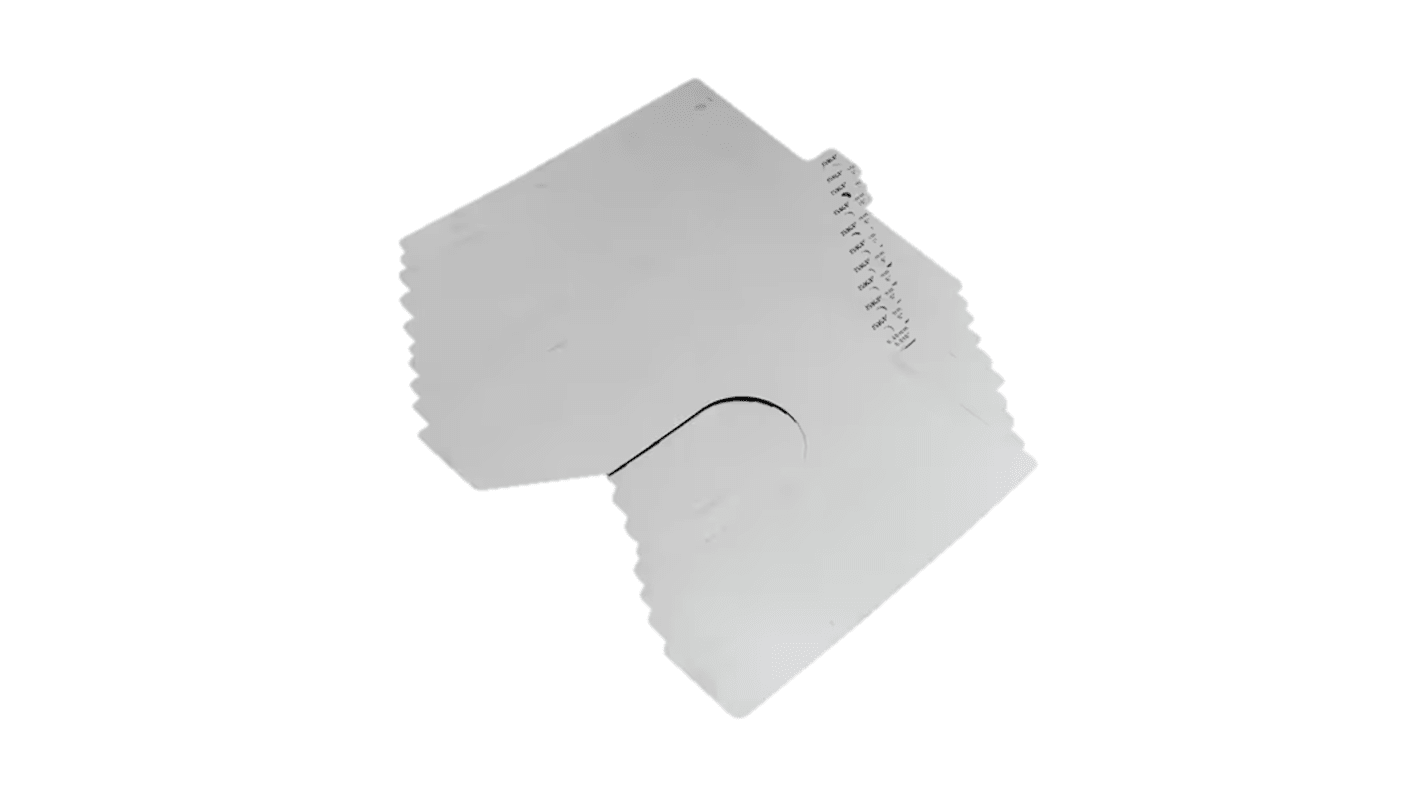 Předřezaný prokladový materiál Šedá, Nerezová ocel, délka: 200mm, šířka: 200mm, tloušťka: 2mm