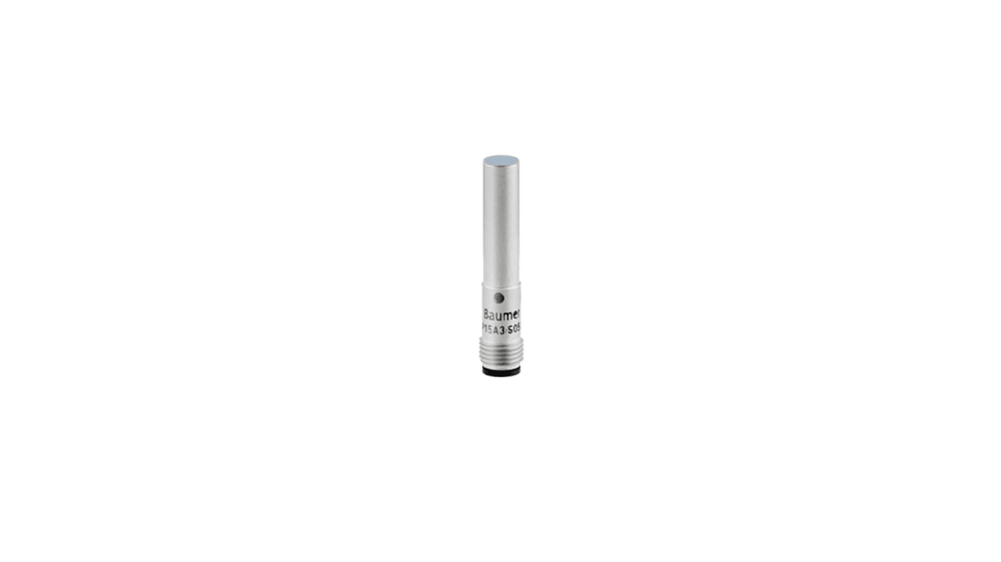 Rs-Online Sensore di prossimità Cilindro filettato Baumer M5 rilevamento 1 mm 15 → 30 V c.c
