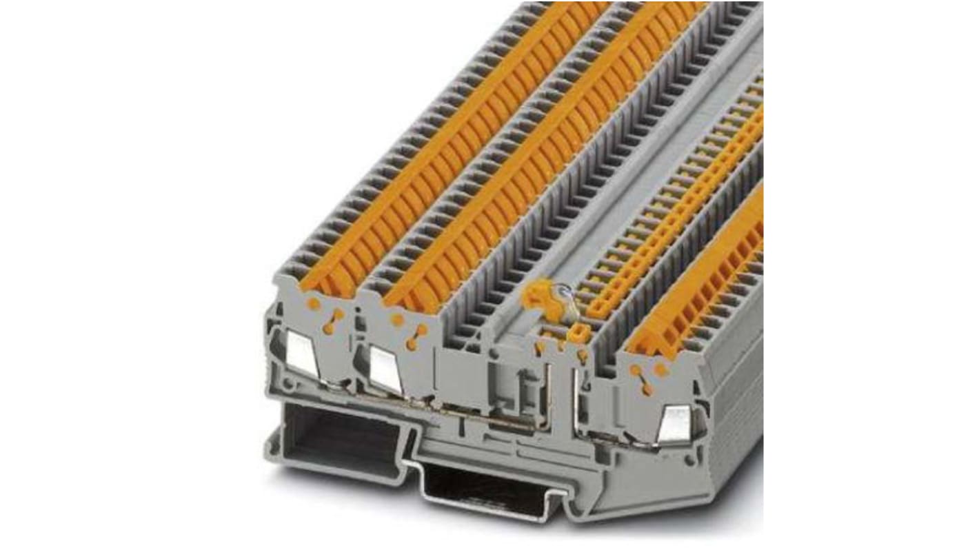 Phoenix Contact 3050407 QTC Series Grey, Quick Connect Termination