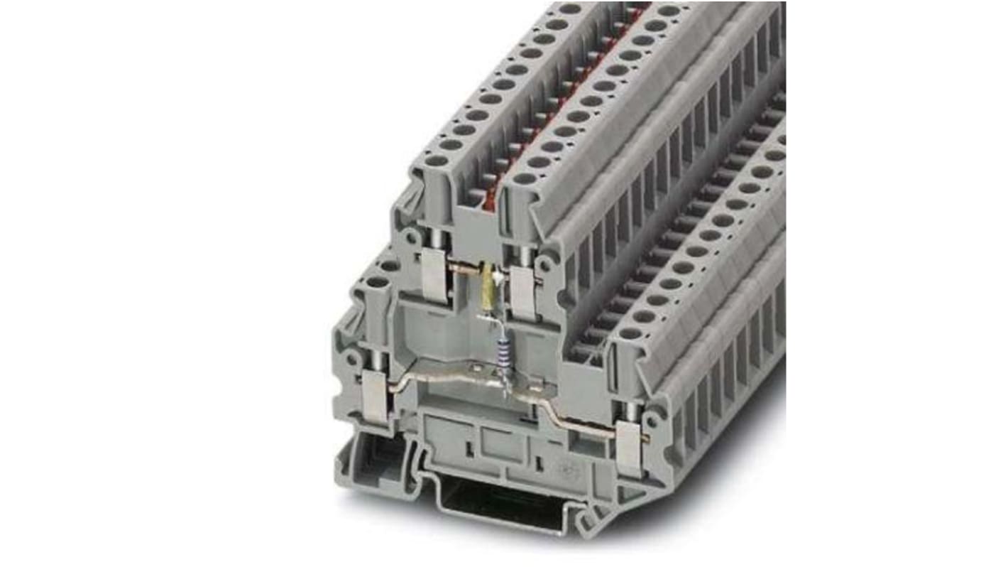 Phoenix Contact 3046715 UTTB Series Grey, Screw Termination
