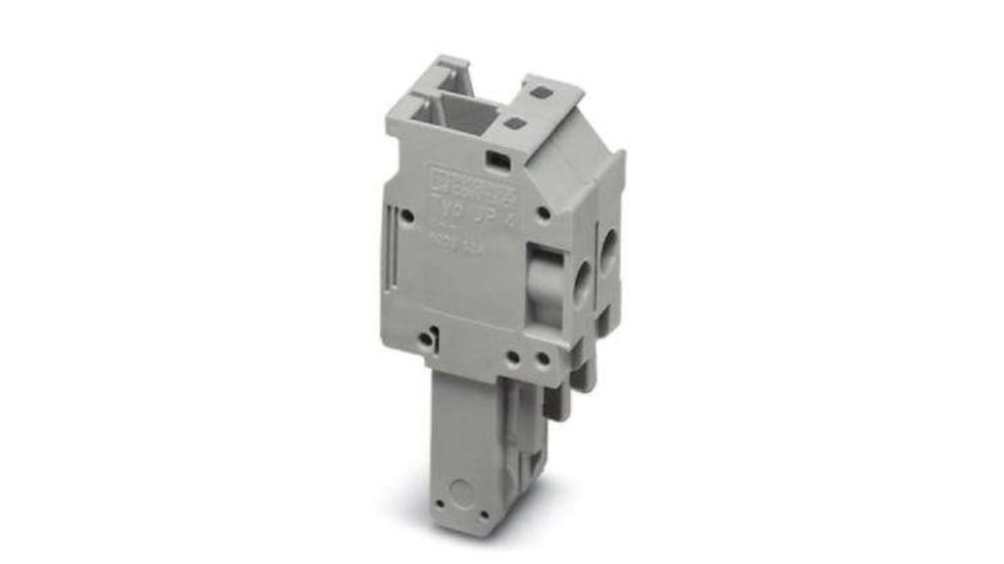 Phoenix Contact, Combi Pluggable Solutions, 2 Way, Pluggable Terminal Block, Plug, DIN Rail, Screw Termination, 3060128