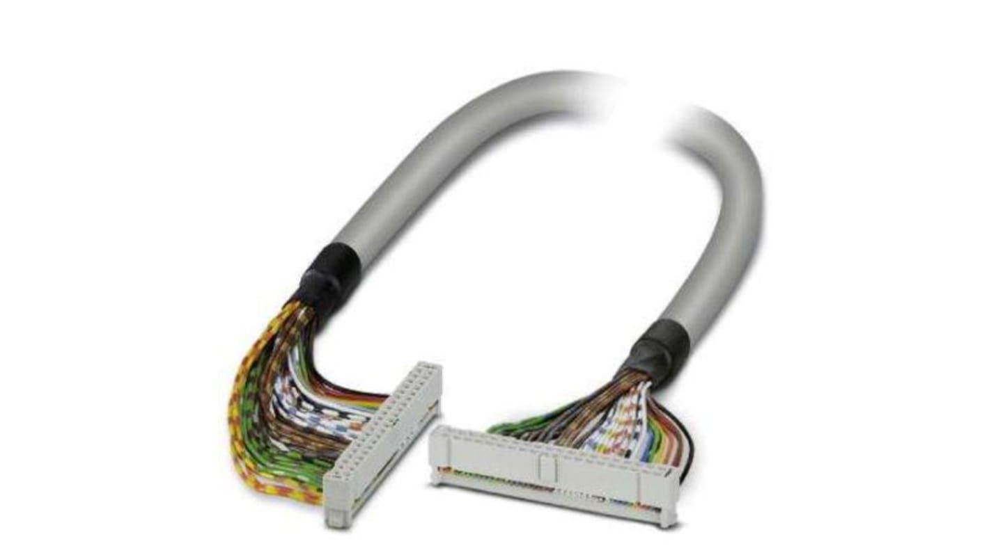 Cable de PLC Phoenix Contact, para usar con Controlador Allen-Bradley Logix