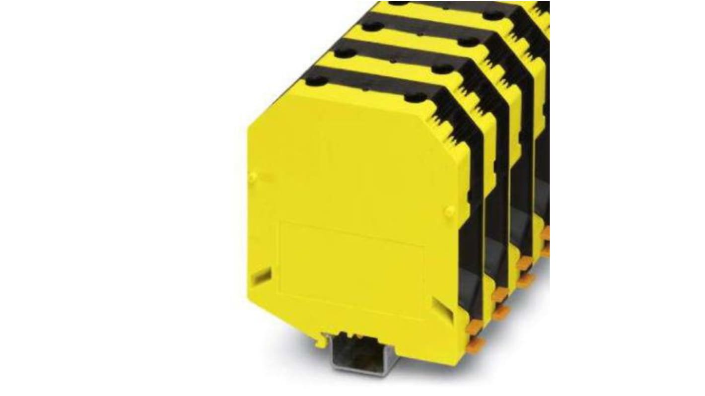 Phoenix Contact UKH 150 Series DIN Rail Terminal Block, 35 → 150mm², Screw Termination, ATEX, IECEx