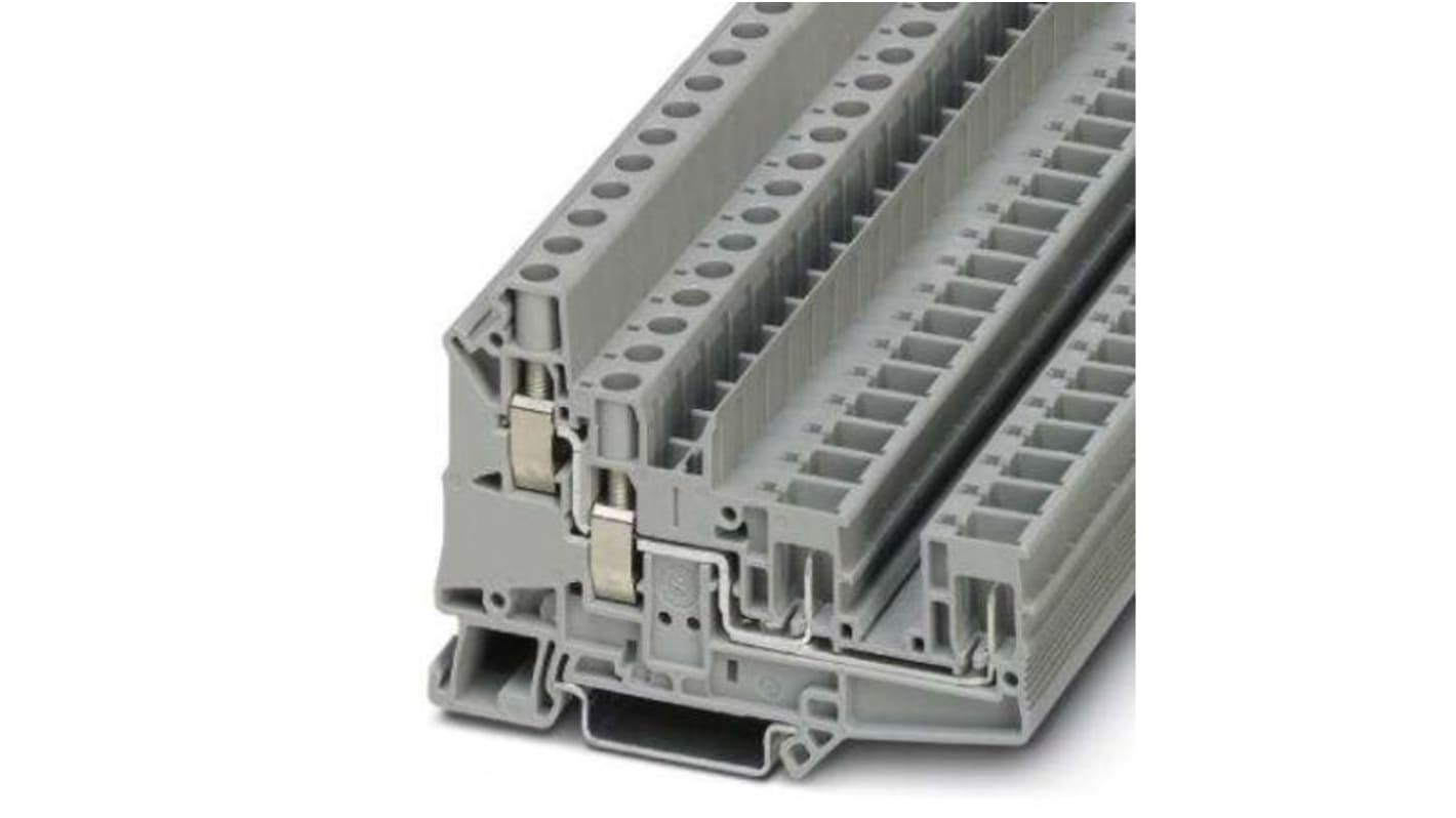 Phoenix Contact 3060568 UT 6 Series Grey, 0.2 → 10mm², Screw Termination