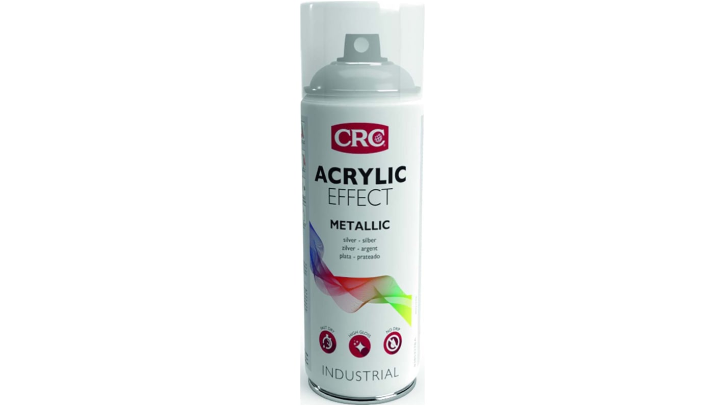 CRC 400ml No RAL Silver Matt Spray Paint