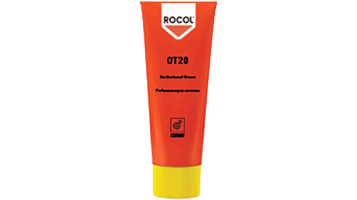 Rocol Perfluoropolyether Smørefedt, 400 g Rocol OT20, Tube, Fødevareegnet