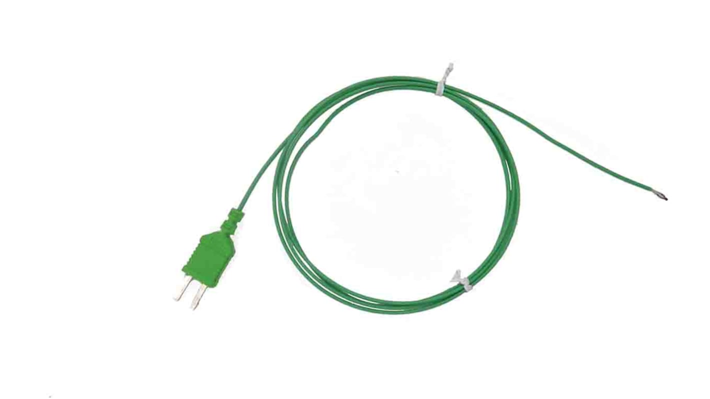 RS PRO Type K Temperature Probe 1.5m Length, 7/0.2mm Diameter → +280°C