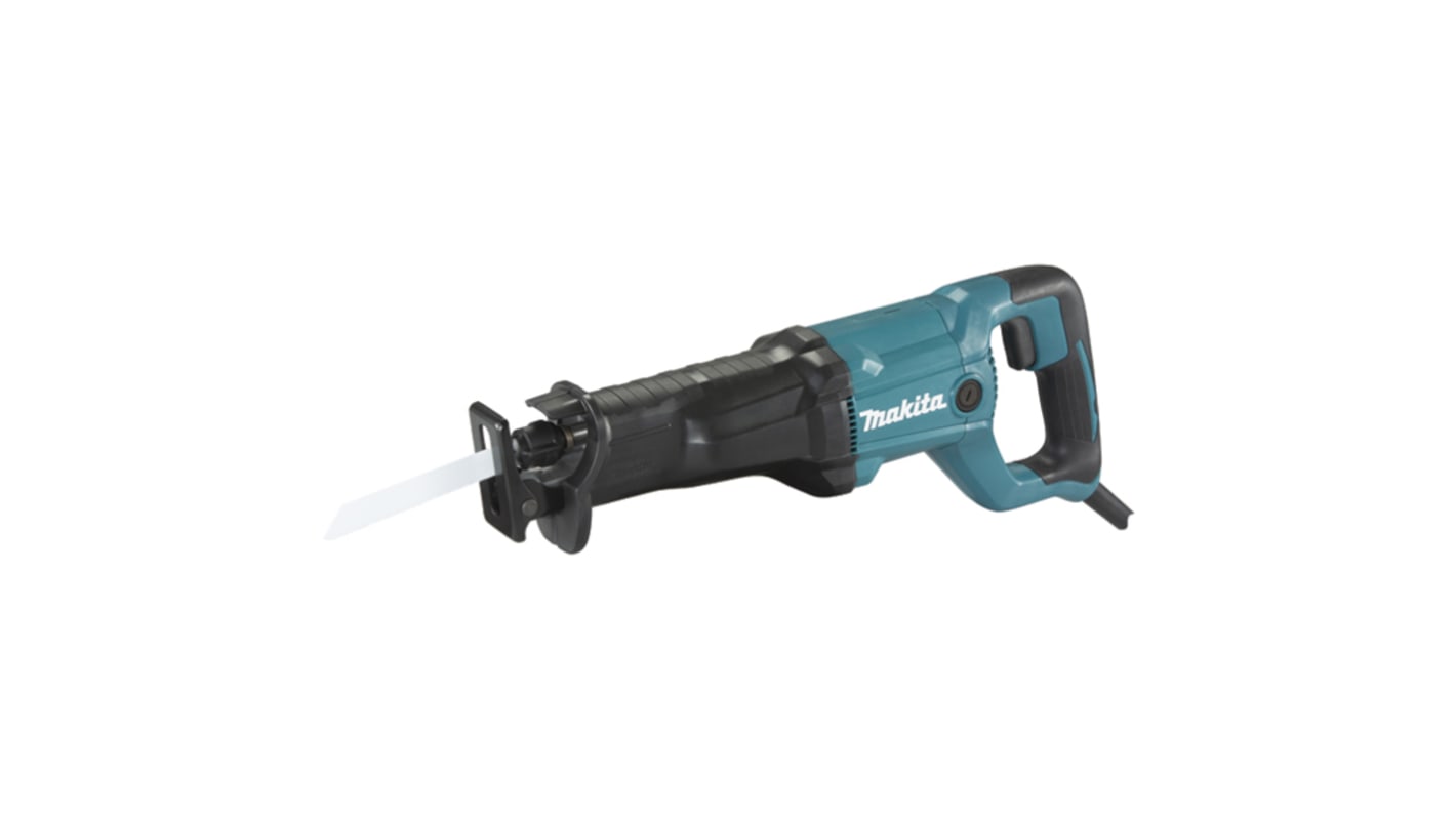 Makita JR3051TK Netz Bürstenmotor Säbelsäge, Schnitttiefe Holz 255 mm, Leitungsrohr 130 mm / 3000U/min