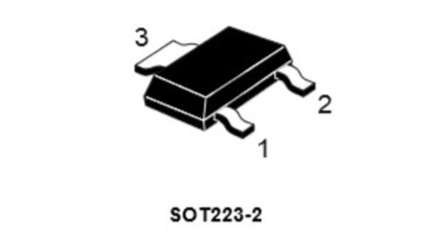 STMicroelectronics STN6N60M2 N-Channel MOSFET, 5.5 A, 25 V, 3-Pin SOT-223 STN6N60M2