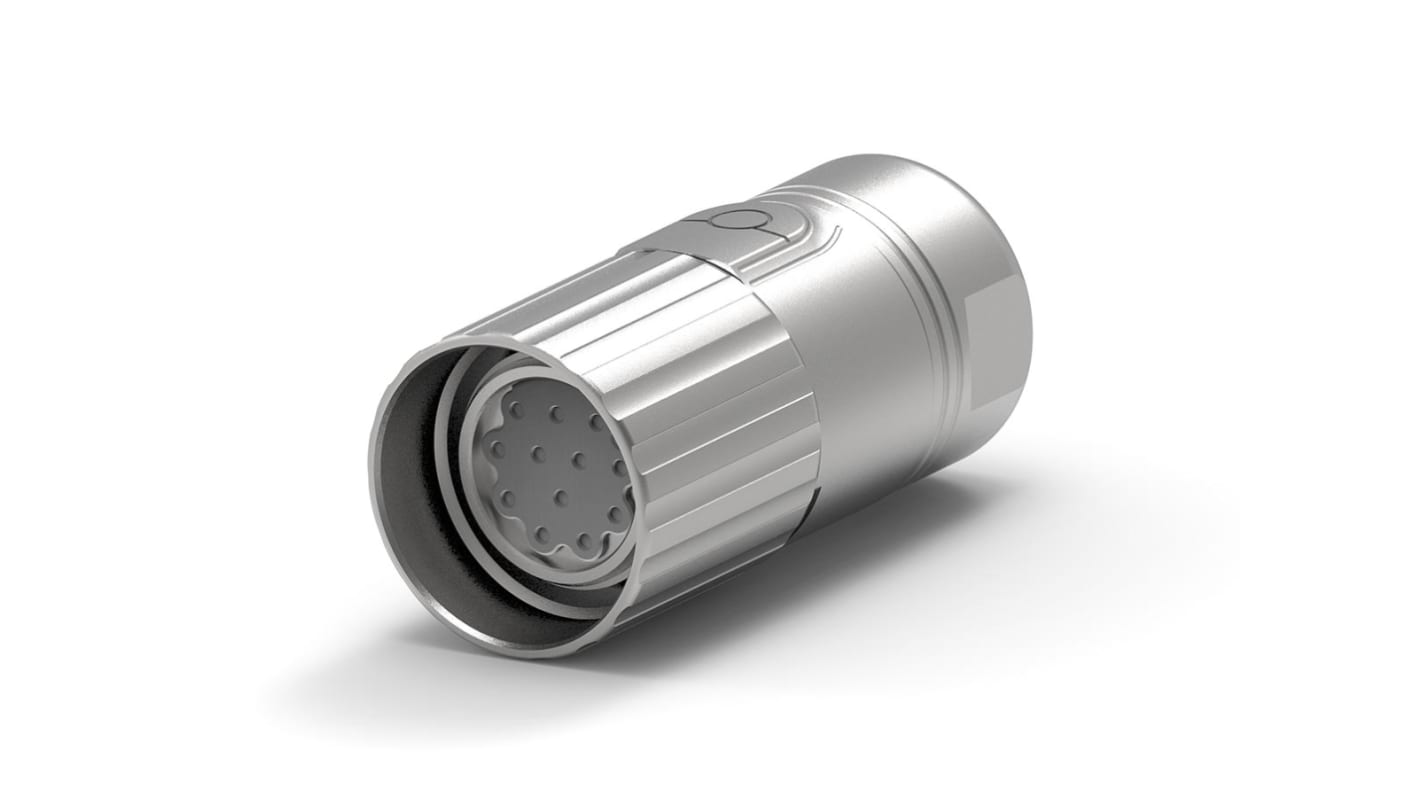TE Connectivity Circular Connector, 12 Contacts, Cable Mount, Plug, IP67, Speedtec 623 Series