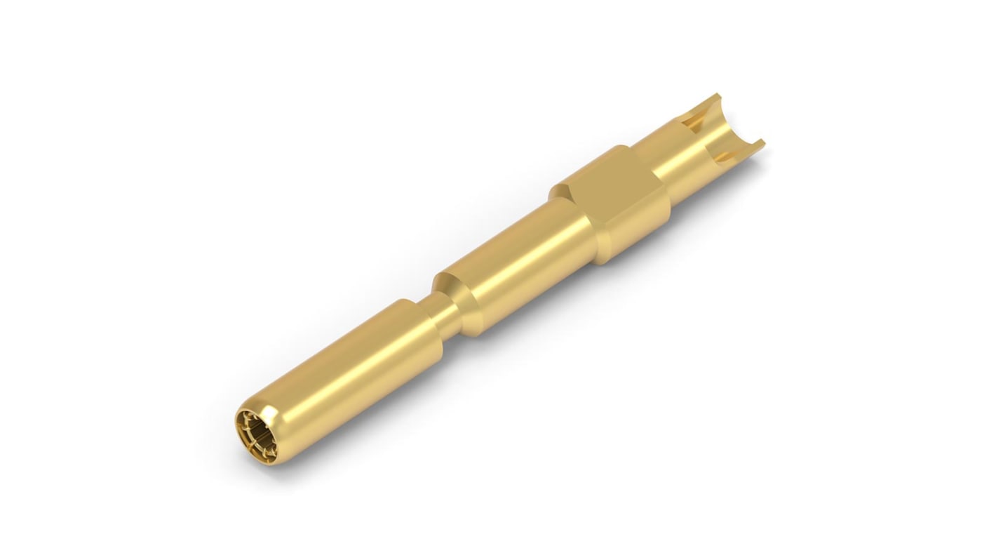 TE Connectivity Socket Crimp Crimp Socket Contact, Contact Size 1 mm, Wire Size 1.5 mm²