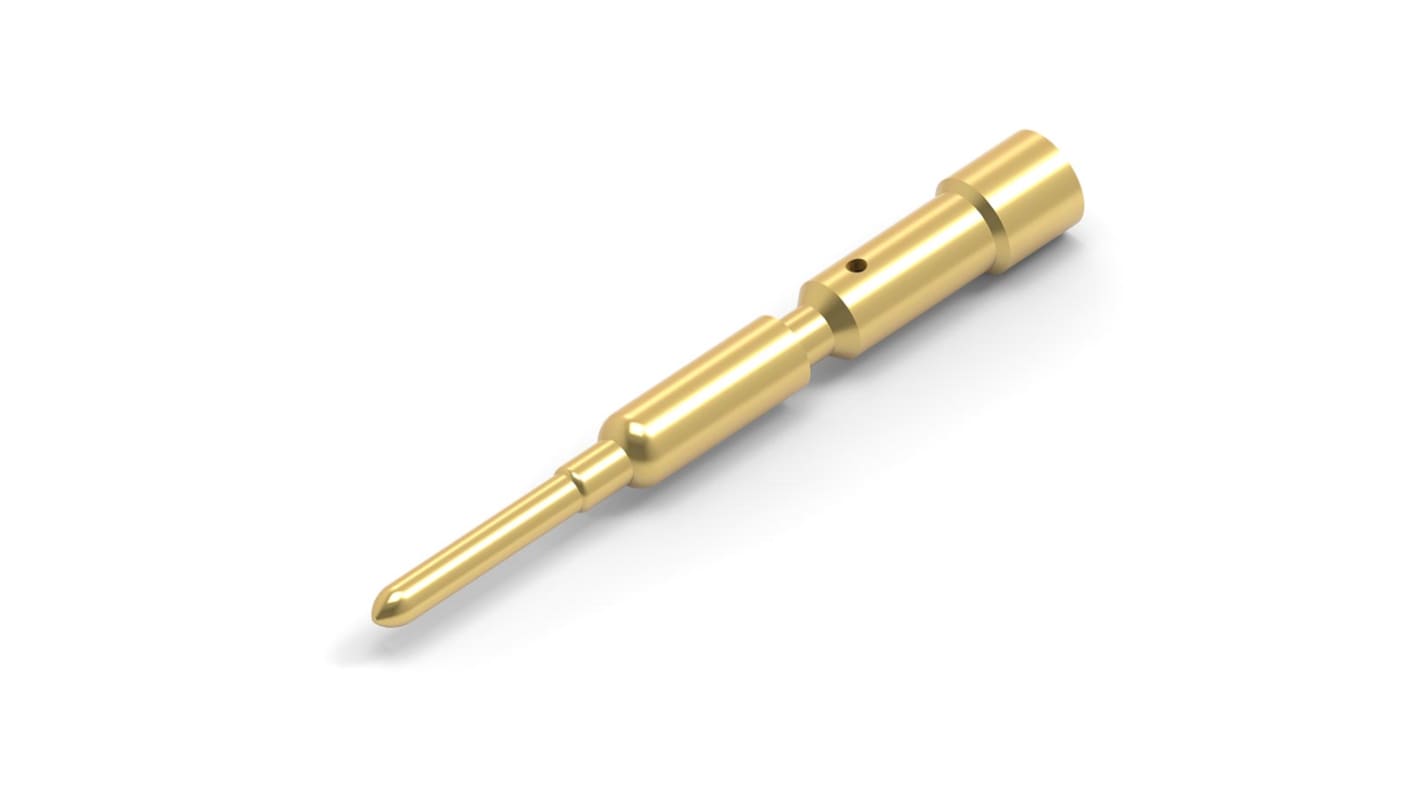 TE Connectivity PIN Crimp Crimp Pin Connector, Contact Size 1 mm, Wire Size 0.14 - 1.0 mm², 0.06 - 1.0 mm²