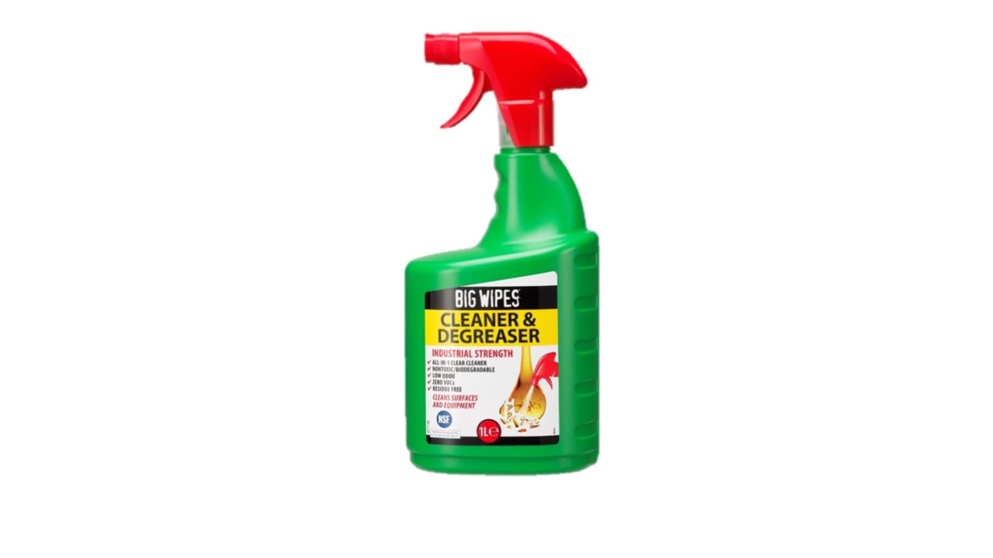 Big Wipes Cleaner & Degreaser Precision Cleaner & Degreaser 1000 ml Pump Spray