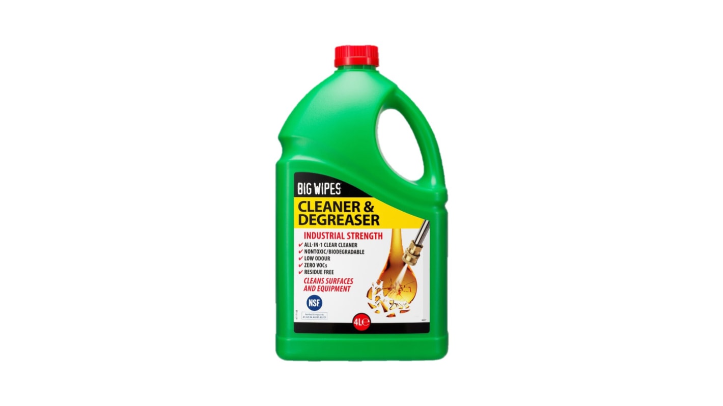 Big Wipes Cleaner & Degreaser Precision Cleaner & Degreaser 4000 ml Drum