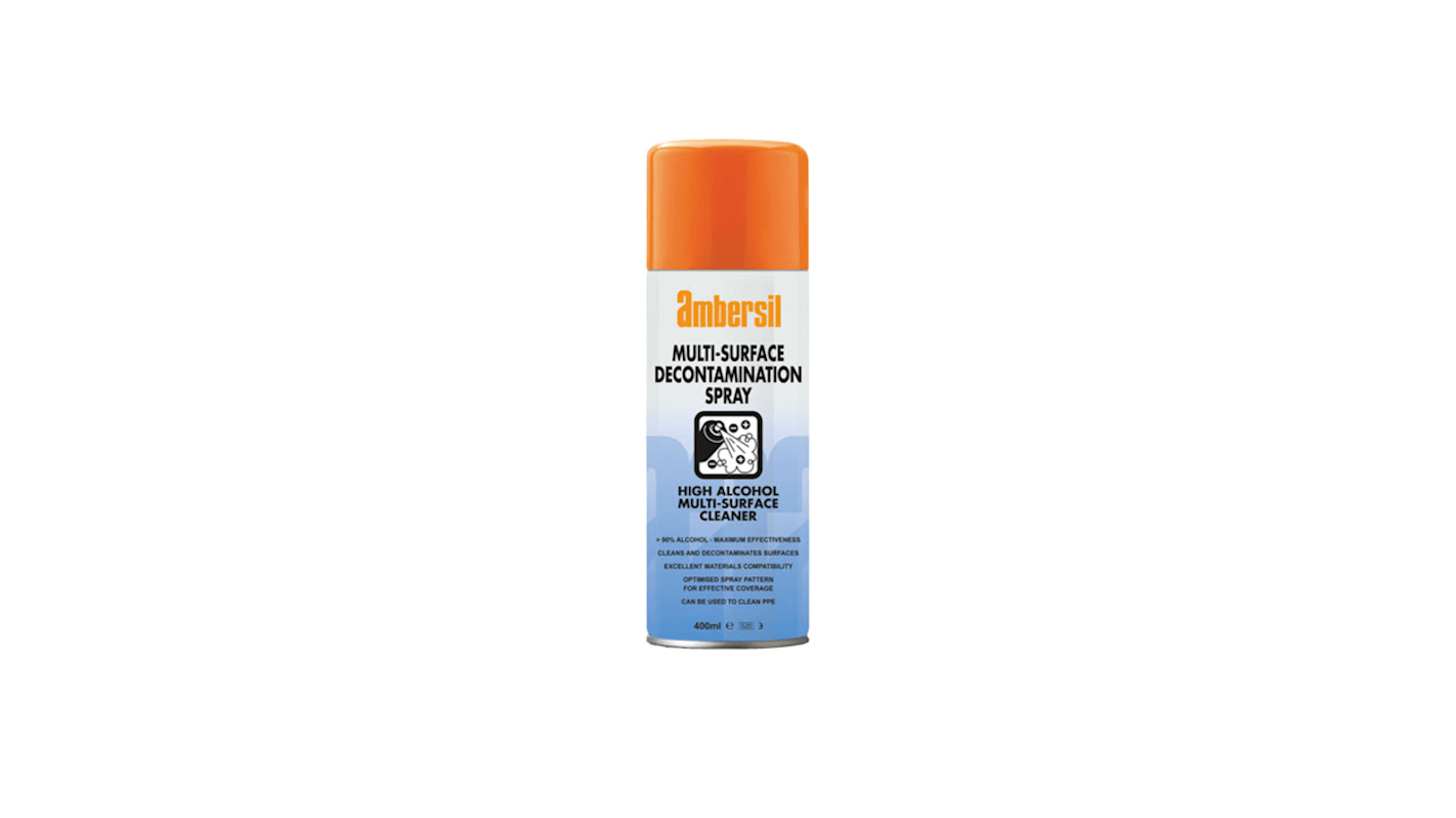 Desinfectante Ambersil 33339 Aerosol 400 ml para Desinfección, esterilización
