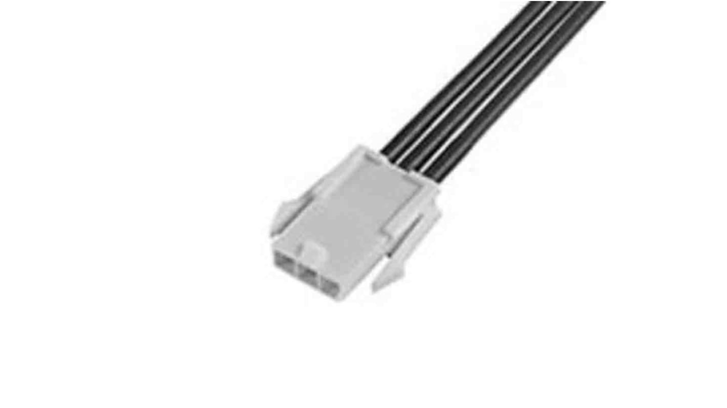 Molex 1 Way Female Mini-Fit Jr. to 1 Way Female Mini-Fit Jr. Wire to Board Cable, 150mm