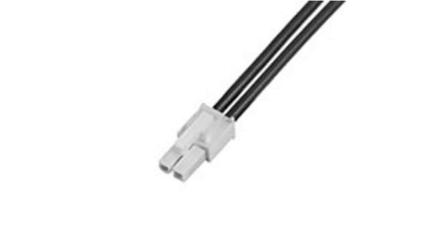 Molex 1 Way Male Mini-Fit Jr. to 1 Way Male Mini-Fit Jr. Wire to Board Cable, 150mm