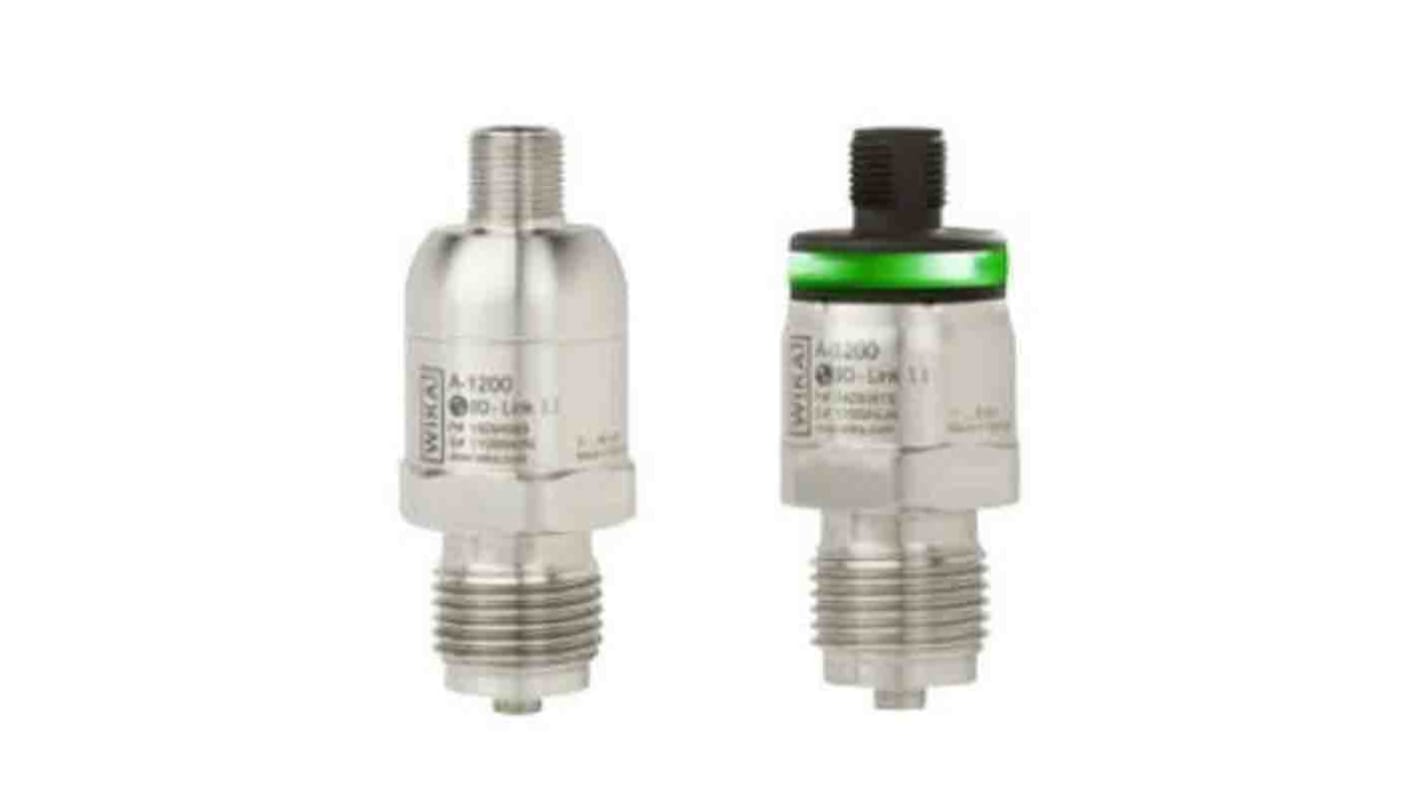 WIKA A-1200 Absolut Drucksensor 0bar bis 100bar, PNP, für Luft, Flüssigkeit, Gas