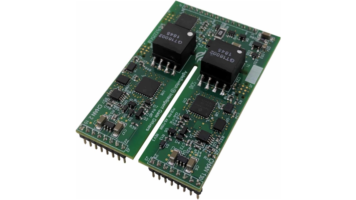 Microchip High Performance SiC Gate Driver Core MOSFET Gate Driver for 2-Channel Gate Driver Core for Auxiliary Power
