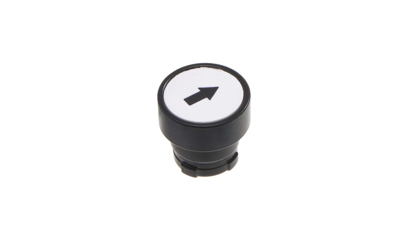 Bouton-poussoir RS PRO Blanc, Ø découpe 22mm, Momentané