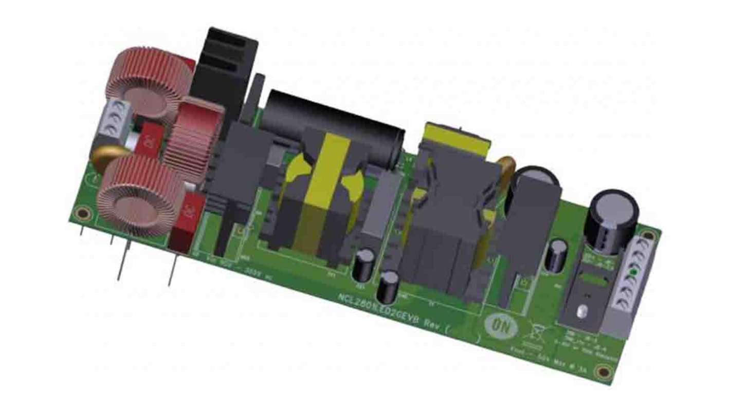 onsemi Deep Dimming LED Driver 150W Evaluation Board Power Supply for NCL2801CDADR2G, NCP13992AADR2G for Deep Dimming