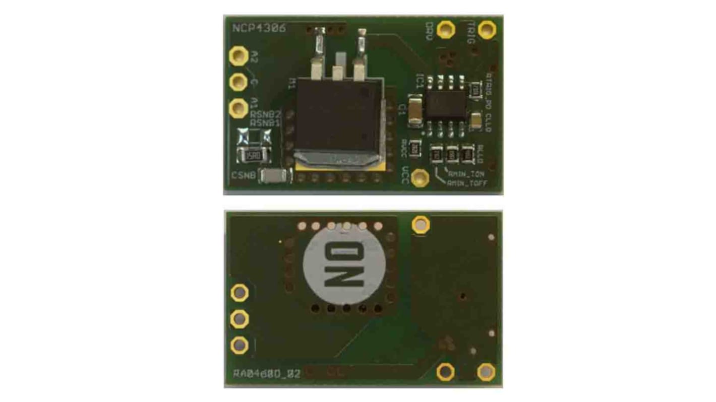 onsemi 評価ボード, 評価ボード, フライバックコンバータ, NCP4306 同期整流器 用, NCP4306FLY150GEVB